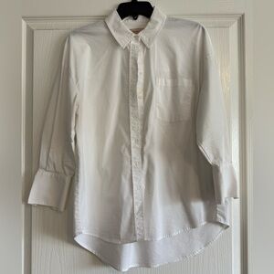 Philosophy Crisp White Button Down Shirt